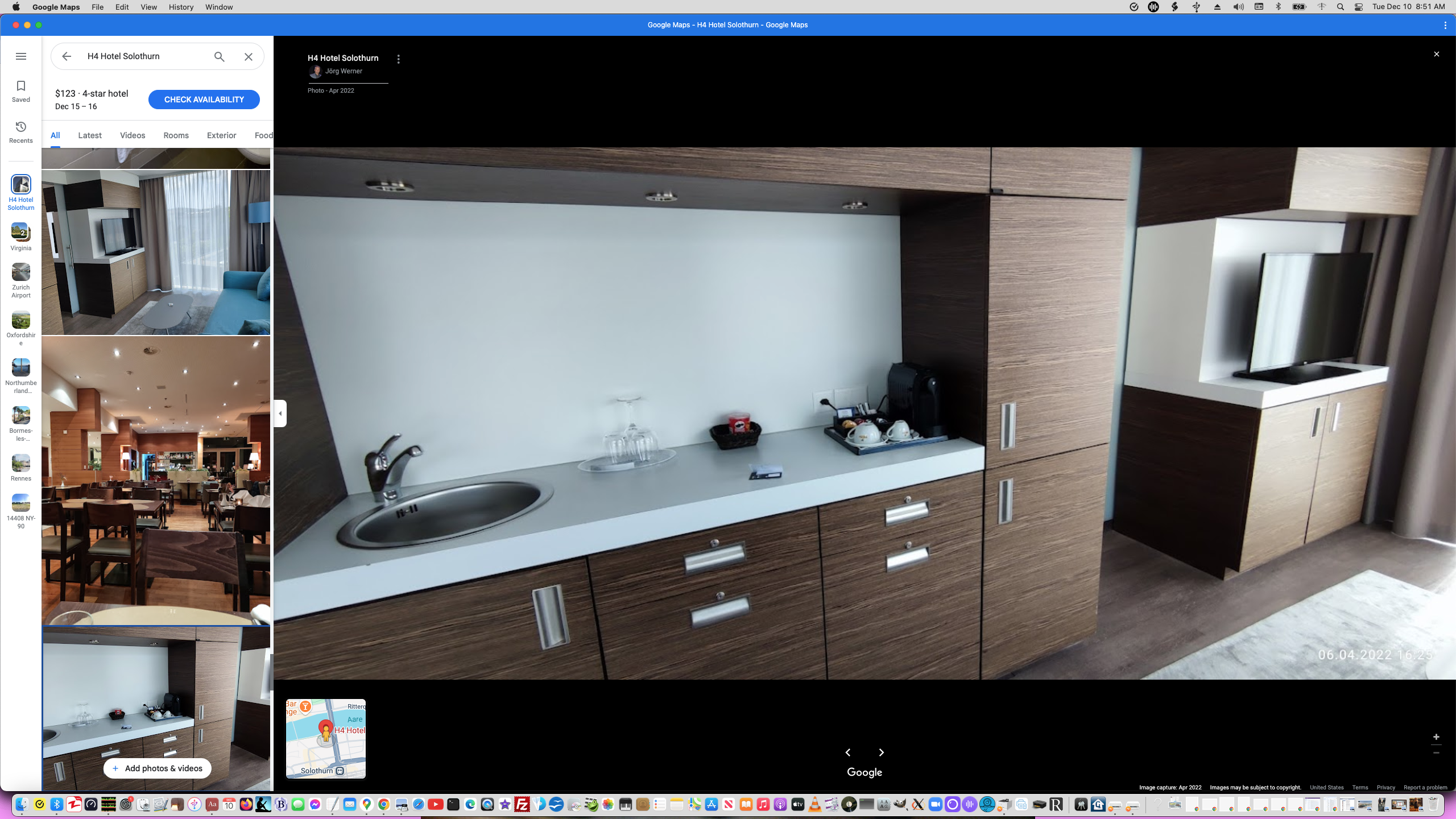 ./Screen Shot 2024-12-10 at 8.51.56 AM - H4 Solothurn Studio Interior - Living Room Sink and Coffeemaker - Entrance to Bedroom and then TV.png